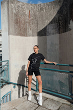 Load image into Gallery viewer, ABSTRACT LDN Silhouette Black T-shirt
